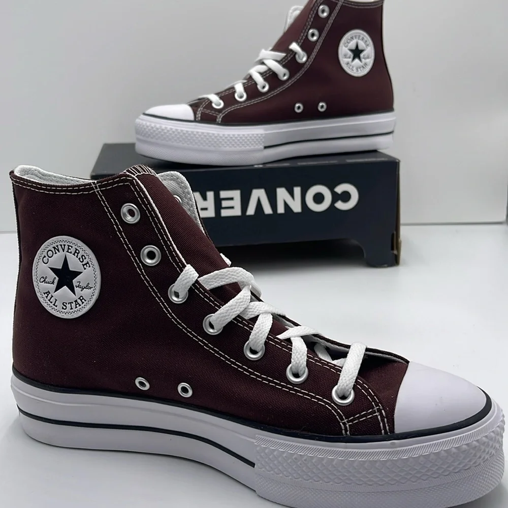 Converse WMNS CTAS LIFT HI
EL DORADO/WHITE/BLACK A09986C Platforms Sneakers - Picture 14 of 16